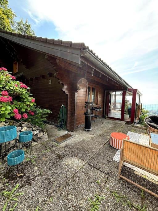 Swiss Chalet - Mountain And Lake View Blonay Εξωτερικό φωτογραφία
